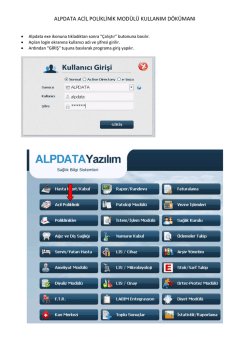 Eğitim dok&uuml;manını indirmek i&ccedil;in tıklayın