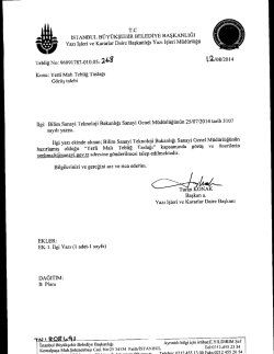 OneTouch 4.6 Scanned Documents - İstanbul B&uuml;y&uuml;kşehir Belediyesi
