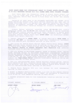 sAİNT GoBAİN wEBER YAPI KİMYASALLARI sANAYİ vE TİCARET