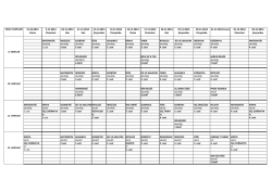 2014-2015 Eğitim &Ouml;ğretim Yılı 1. D&ouml;nemi okulumuzda yapılacak