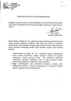 CHF - T&uuml;rkiye B&uuml;y&uuml;k Millet Meclisi