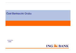 &Ouml;zel Bankacılık Nedir