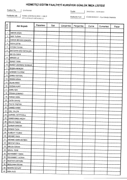 Listeyi g&ouml;rmek i&ccedil;in tıklayınız