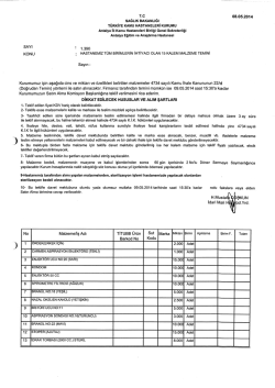 T.C SAĞLIK BAKANLIĞI T&Uuml;RKİYE KAMU HASTANELERİ KURUMU