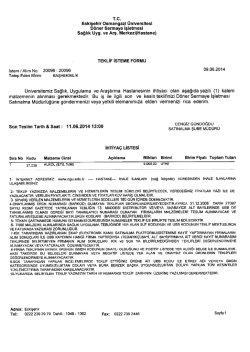 T.C. - Eskişehir Osmangazi &Uuml;niversitesi Hastanesi