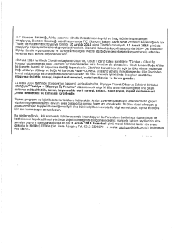 Yazı ve Başvuru Formu (3 sayfa)