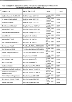 Katııarin Manyetik &Ouml;zellikleri ı Prof. Dr. Sel&ccedil;uk KERVAN 27