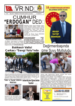 421 - bizim ivrindi gazetesi haber sitesi