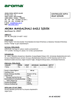 &Uuml;r&uuml;n Spesifikasyonu y&uuml;kle