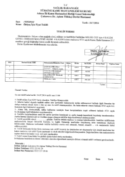 sAĞLiK BAKANLIĞI T&Uuml;RKİYE KAMU nAsTANELERi KURUMU