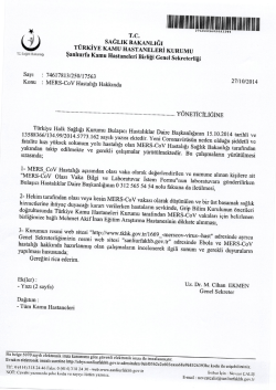 ili] Il - TC Şanlıurfa Kamu Hastaneler Birliği Genel Sekreterliği