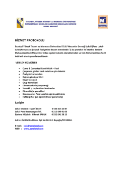 İstanbul Y&uuml;ksek Ticaret ve Marmara &Uuml;niversitesi İ.İ.B.F Mezunlar