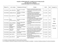 Makine Mühendisliği