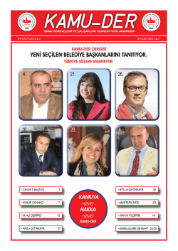 KAMU-Der Dergisi 2.Sayı