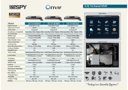 sp nvr504n teknik broş&uuml;r