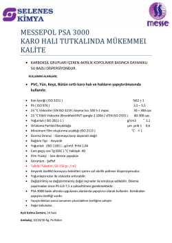 Katalog İ&ccedil;in Tıklayınız