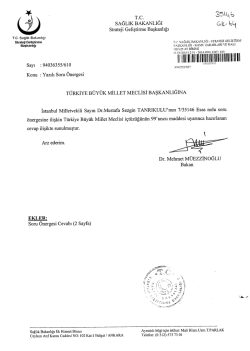 S&uuml;resi Ge&ccedil;tikten Sonra Gelen Cevap