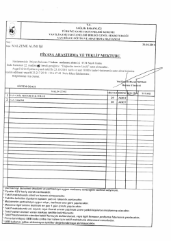 Tc. sAĞLıı( BAKANLıĞı - Van B&ouml;lge Eğitim ve Araştırma Hastanesi