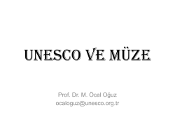 UNESCO VE M&Uuml;ZE