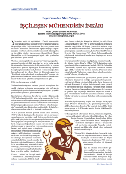 iş&ccedil;ileşen m&uuml;hendisin ink&acirc;rı