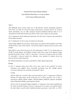 Tek Numaralı &Ouml;ğrenciler - İstanbul &Uuml;niversitesi | Hukuk Fak&uuml;ltesi