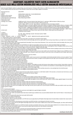 Detaylar İ&ccedil;in Tıklayınız