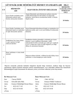 G&uuml;venlik Şube M&uuml;d&uuml;rl&uuml;ğ&uuml; - Adana Emniyet M&uuml;d&uuml;rl&uuml;ğ&uuml;
