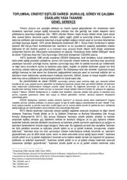 toplumsal cinsiyet eşitliği dairesi