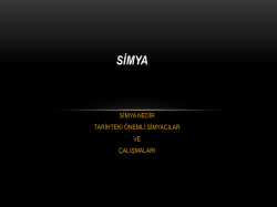 9-b simya sunum - antakyaatakoleji.k12.tr