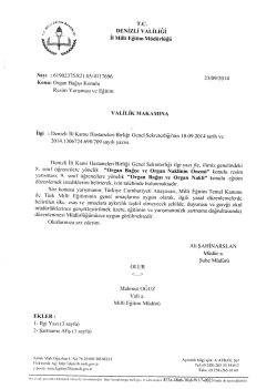 "Organ Bağışı ve Organ Naklinin &Ouml;nemi" konulu resim yarışması