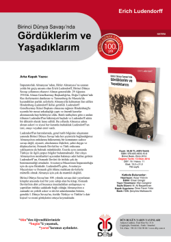 G&ouml;rd&uuml;klerim ve Yaşadıklarım