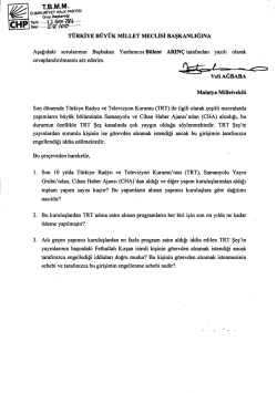 T.B.M .M. - Türkiye Büyük Millet Meclisi