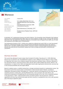 Morocco - European Forum