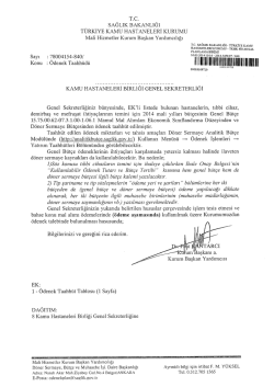 A&ccedil; - T&uuml;rkiye Kamu Hastaneleri Kurumu