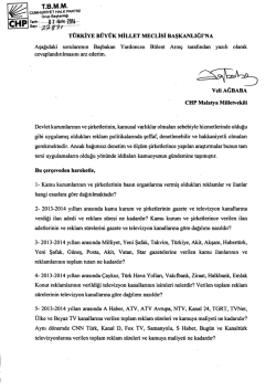 cHP sv: - Türkiye Büyük Millet Meclisi