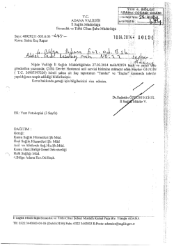 gelen yazı i&ccedil;in tıklayınız