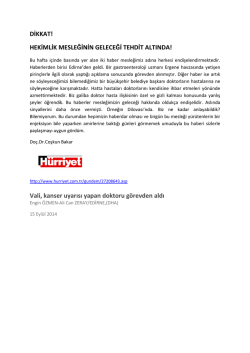 Haberin Tam Metnini G&ouml;rmek İ&ccedil;in TIKLAYINIZ&hellip;