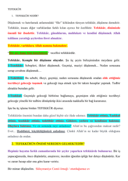 Tefekkür