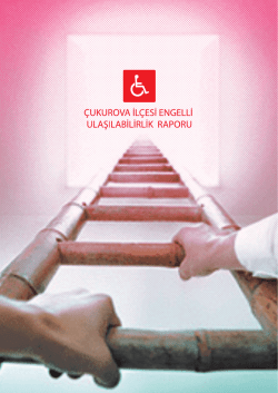 Çukurova İlçesi Engelli Ulaşılabilirlik Raporu