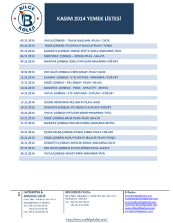 Devamı - &Ouml;zel Bilge Anadolu Lisesi