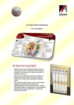 Kara Kuşak Eğitim Broş&uuml;r&uuml; i&ccedil;in tıklayın