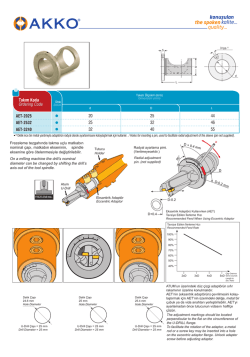 Teknik Bilgi İ&ccedil;in Tıklayınız