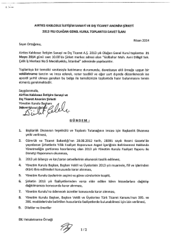 AIRTIES kABLosuz iLETişiM sANAYi vE Dış TİCARET