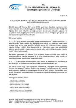 Duyuru metni icin tiklayiniz.