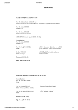 PROBLEMLER &ndash; &Ccedil;&Ouml;Z&Uuml;MLER 9 Aralık 2009