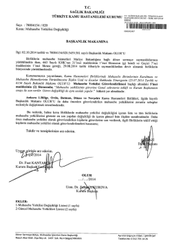 sAĞLIK BAKANLIĞI - T&uuml;rkiye Kamu Hastaneleri Kurumu