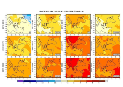 HadGEM2-ES RCP4.5 SICAKLIK PROJEKSİYONLARI