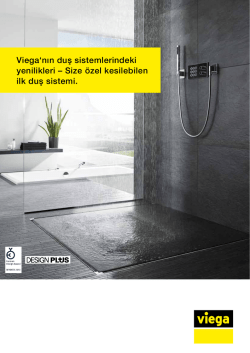 Size &ouml;zel kesilebilen ilk duş sistemi.
