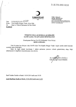 EK - Gebze Ticaret Odası