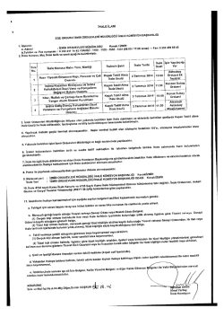 İHALE iLANl - İzmir Ticaret Odası